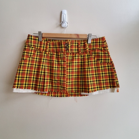 BDG Urban Outfitter lowrise Mini plaid skirt Medium size - Picture 4 of 11